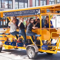 Pedal Pubs in Downtown Detroit