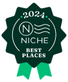 Niche Best Places 2024 Award (Credit: City of Carmel)