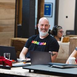 Coworking at The Mill Coworking Space (Photo Credit: Amplify Bloomington)