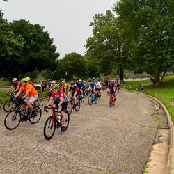 Cyclists in Terre Haute