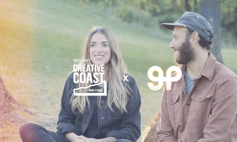 Hear from movers Sam & Hayley who now call Traverse City home! (Credit: Creative Coast)