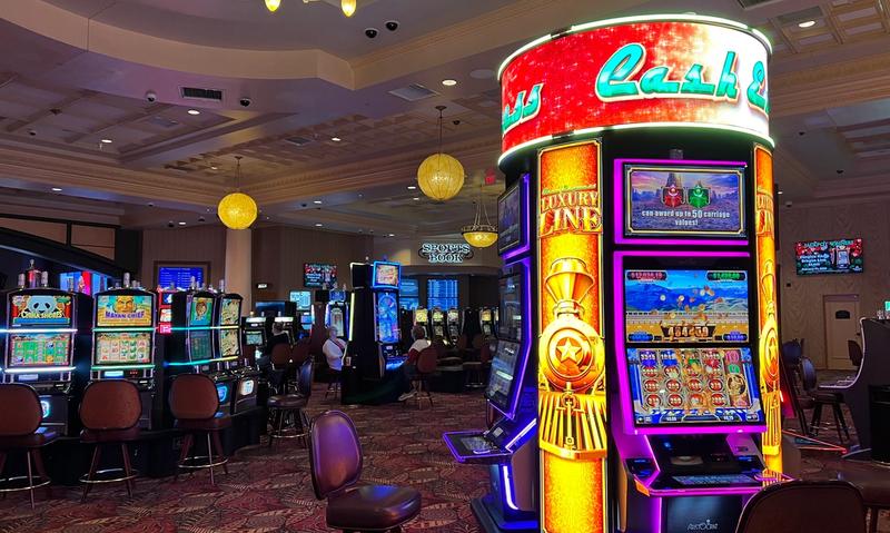 Hit the casinos at French Lick Resort for your chance to get lucky.