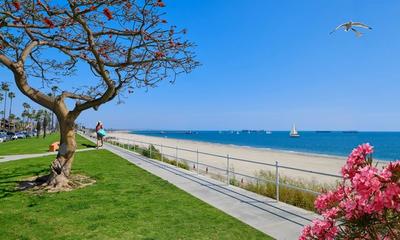 Long Beach’s many parks and beaches provide spectacular ocean views.