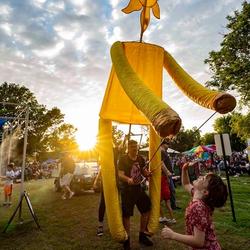 Enjoy live performances throughout the weekend, with music ranging from local favorites to nationally touring artists. (Image Credit: Smoky Hill River Festival)