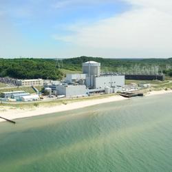 The Palisades Nuclear plant in Covert, Michigan provides nearly 600 jobs to workers in Southwest Michigan (https://holtecinternational.com/products-and-services/holtec-palisades/) (Credit: Discover Southwest Michigan)
