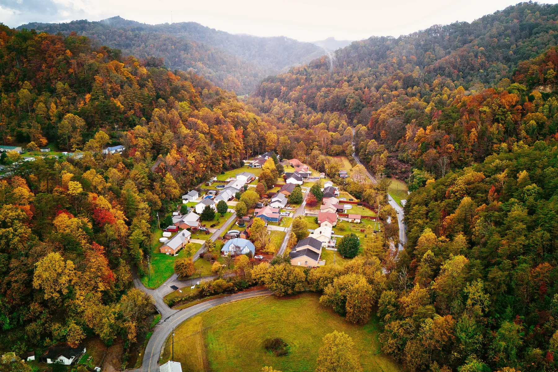 Small neighborhood in Pike County