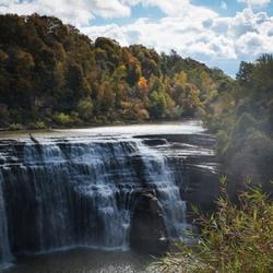 Rochester features breathtaking views of three waterfalls and a gorge. 