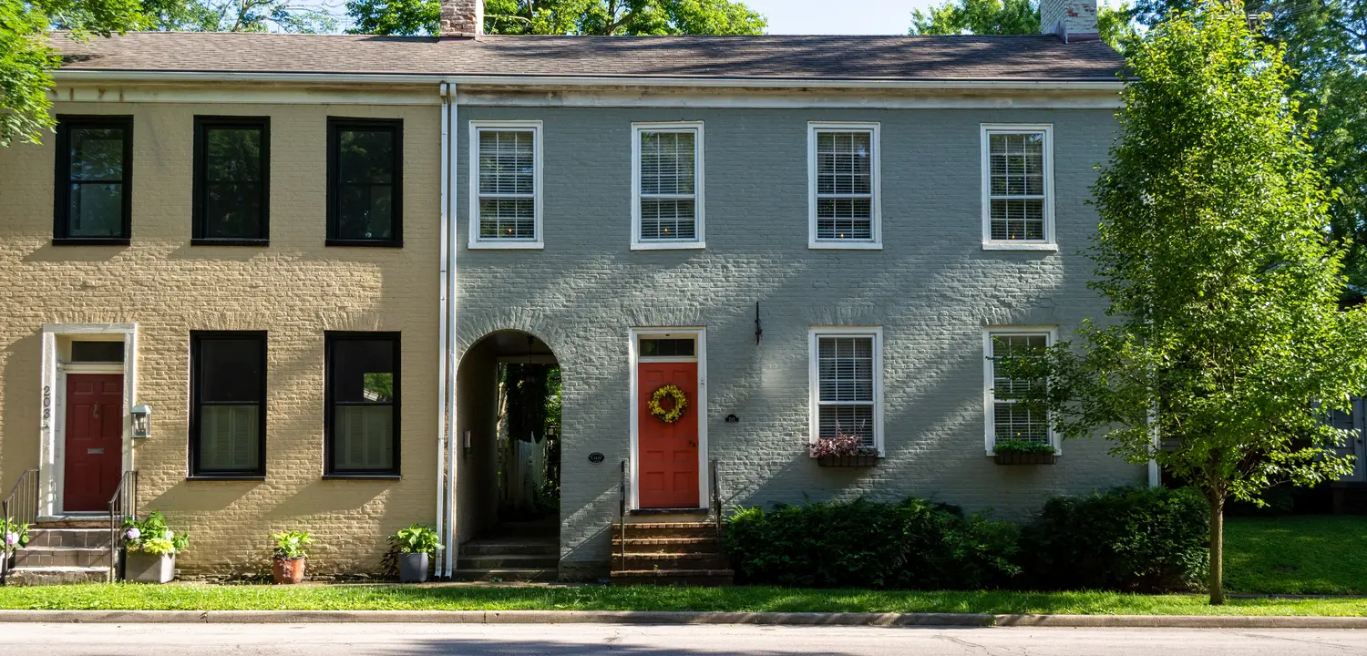 Historic homes in Richmond, Indiana