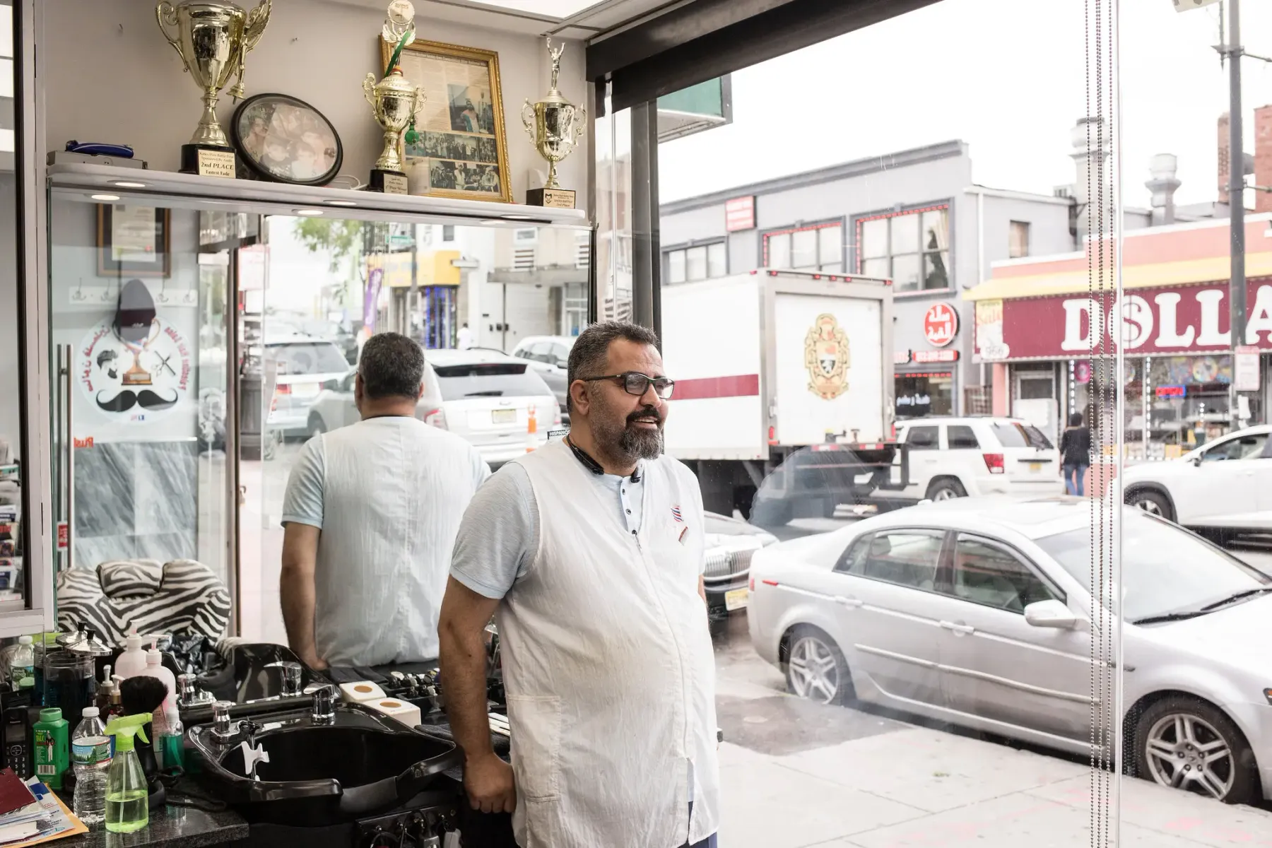 Palestine Hair Salon in Paterson New Jersey (photo cred: NY Times)