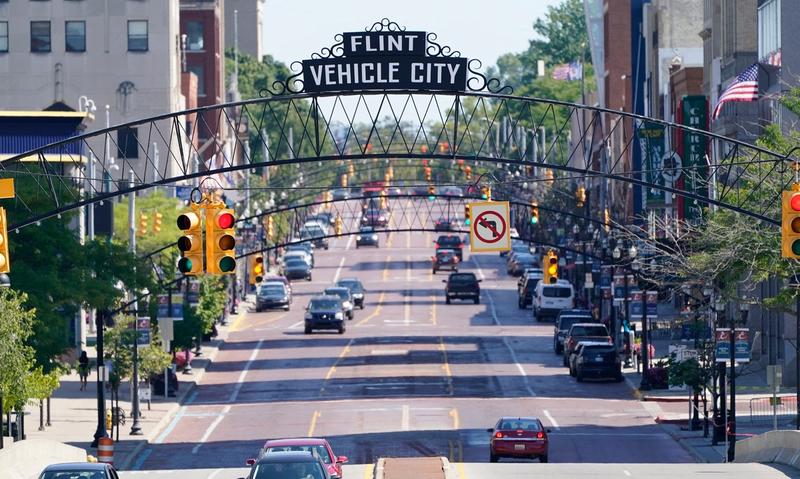 Downtown Flint (Photo Credit: The Associated Press)