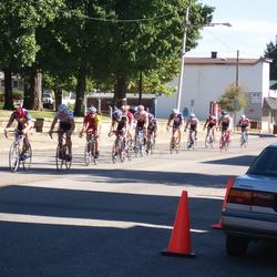 Bikers on Main Street
