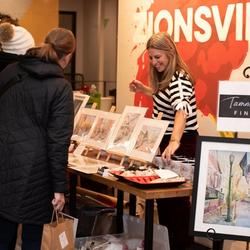 Community Artist Event (Credit: Zionsville Chamber of Commerce)