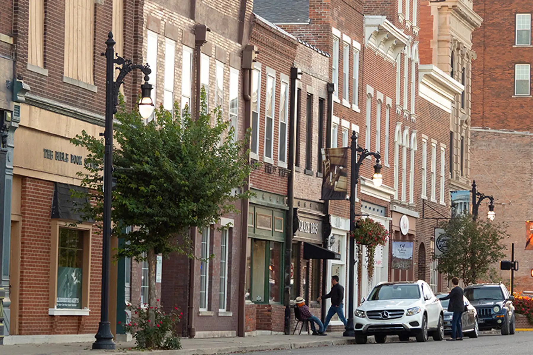 Main Street in Downtown Vincennes, Indiana