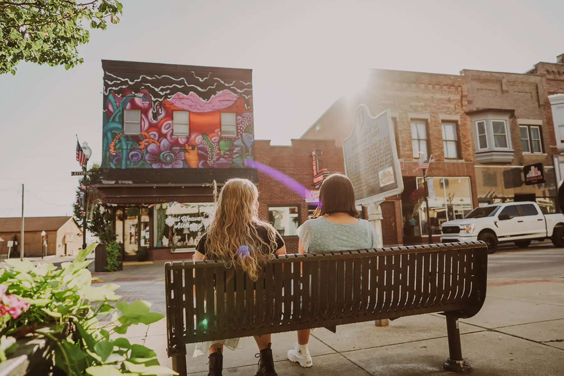 Downtown Huntington (Image from Huntington County Visitor and Convention Bureau)