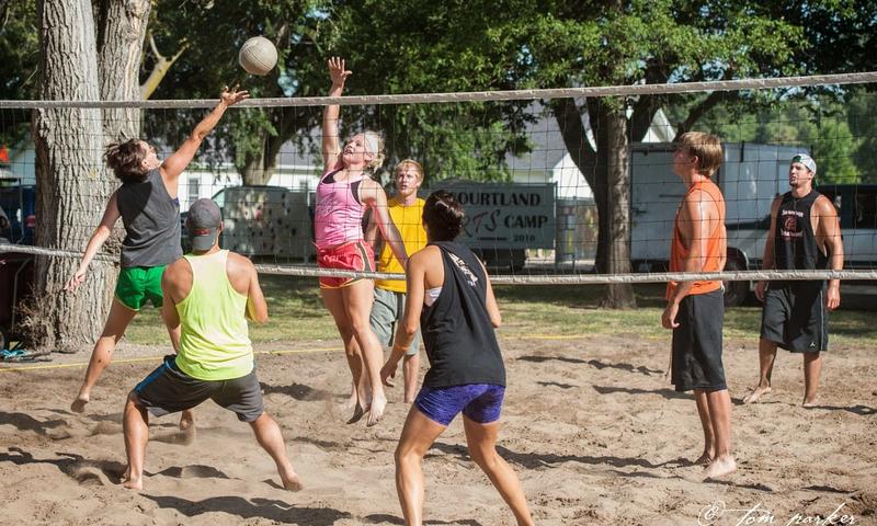 Beach volleyball in Kansas? Why not? There are plenty of ways to get outside in Republic County, Kansas.
