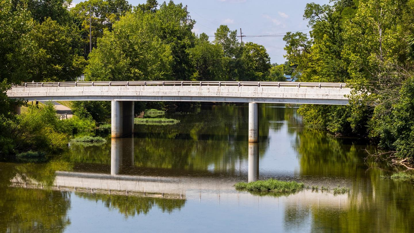 The Ottawa River Corridor Walkway and Bike Path features more than six miles of paved trails.