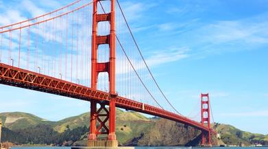 Golden Gate Bridge in San Francisco
