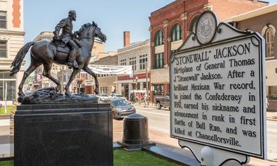 Clarksburg is home to the birthplace of General “Stonewall” Jackson. Photo credit: Steve Heap / Shutterstock.com