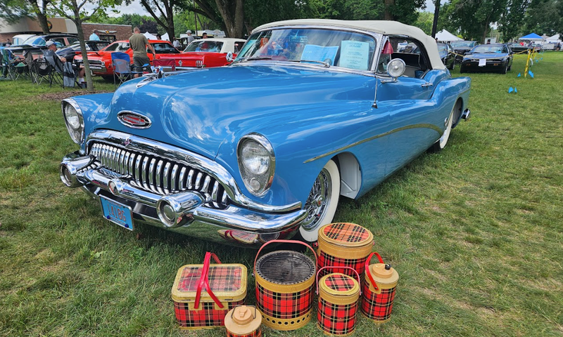 Local car show in Portage County, WI