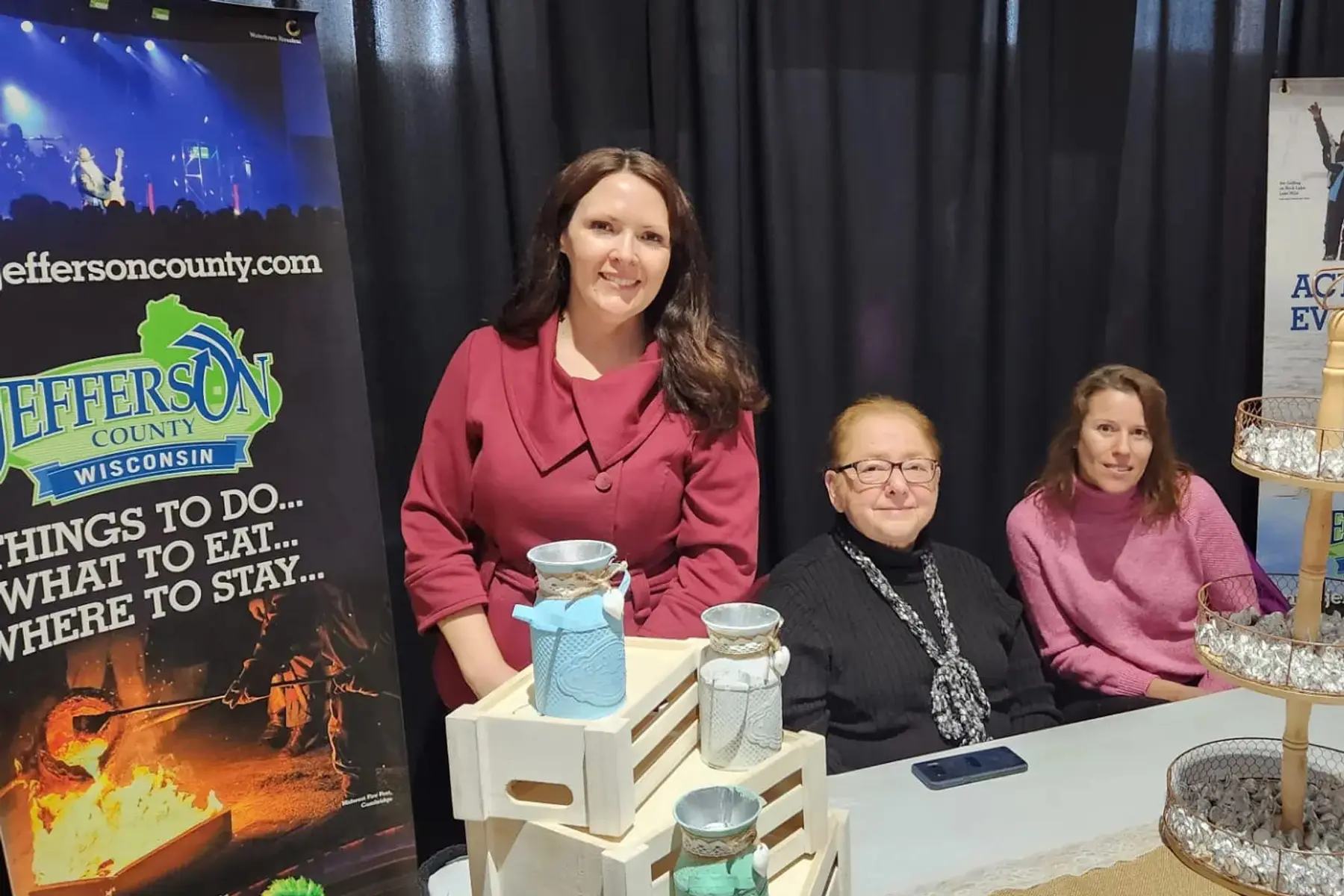 Jefferson County Wisconsin Booth (Credit to Jefferson County, Wisconsin Facebook Page)