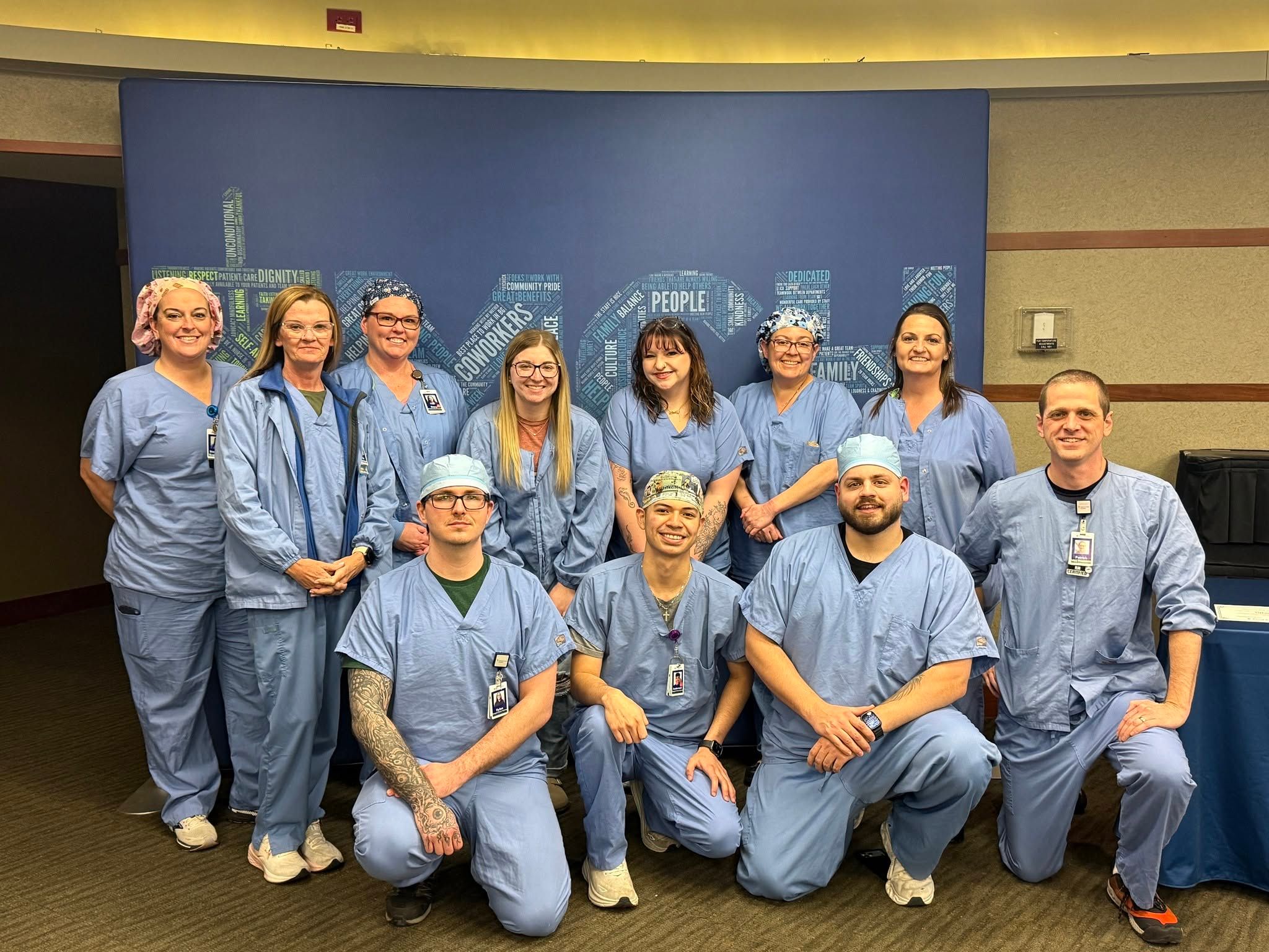 Graduates of Internal Surgical Technologist Program at Med Center Health (Credit: Med Center Health)