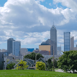 Views from Holy Cross Neighborhood (Credit: Life in Indy)