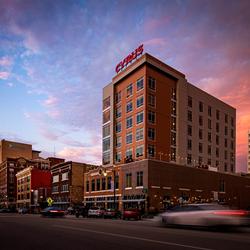 Cyrus Hotel sits in Topeka, Kansas