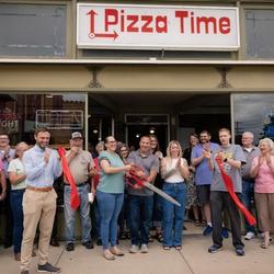 Pizza Time inauguration