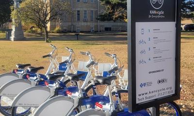 Bike Share at the Lincoln County Courthouse