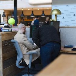 The Mill Coworking Space – included in Bloomington's incentive package. (Photo Credit: Amplify Bloomington)