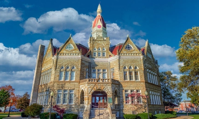 The Pittsfield Courthouse is an octagonal wonder sitting in the heart of the city's historic downtown.