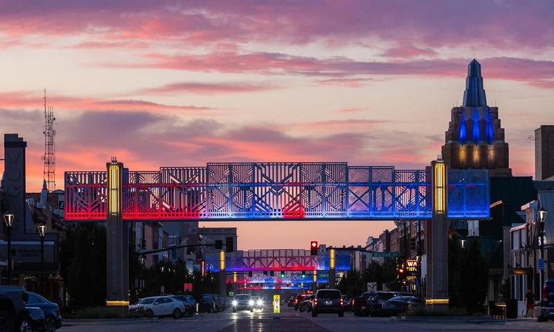 Downtown at Dusk (Credit: Salina Kanvas Project)