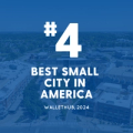 Best Small City in America Graphic (Credit: City of Fishers)