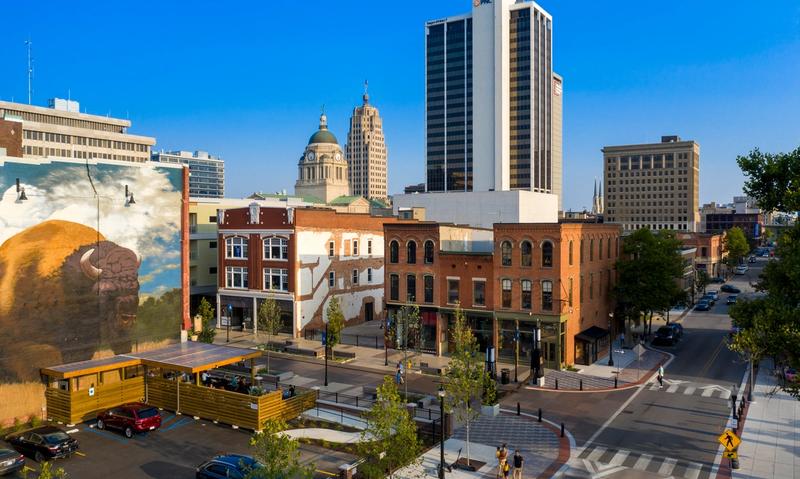 Downtown (Image Credit: Visit Fort Wayne)