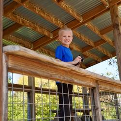 A boy enjoying the day in Avon