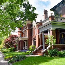A closer look at the homes in the popular West Central neighborhood. (Photo Credit: Visit Fort Wayne)