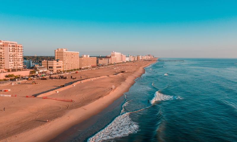 Virginia Beach is home to the longest pleasure beach in the world.