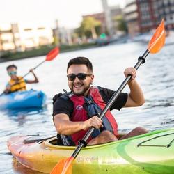 Kayaking and outdoor life in the Greater Milwaukee Region (Credit: MKE Tech)