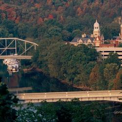 Downtown Frankfort in Fall (photo courtesy of Gene Burch)
