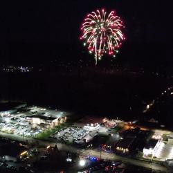 A night of fireworks