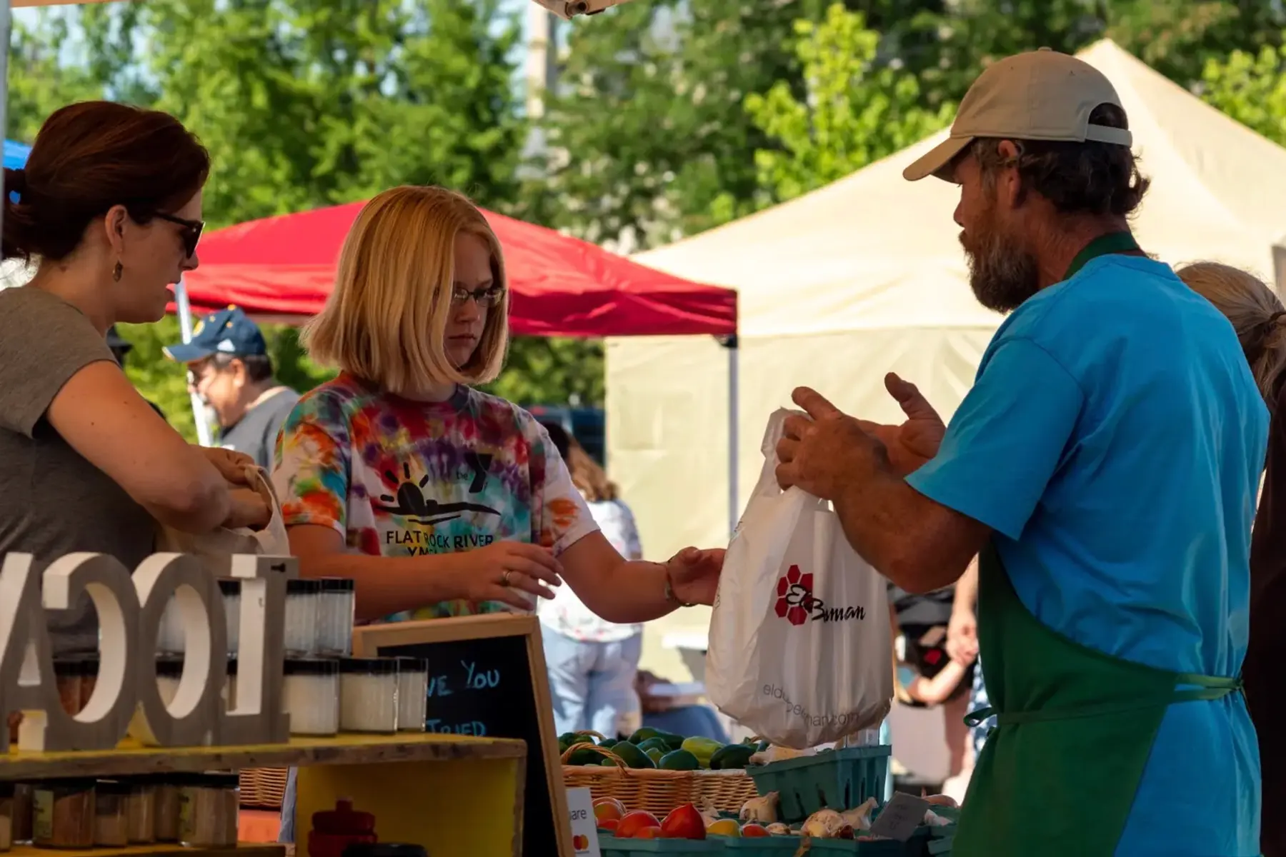 Farmers Market in Wayne County (Credit: Wayne County EDC)