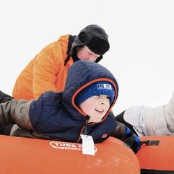 Tubbing at Koteewi Sledding Hill (photo cred: Visit Hamilton County)