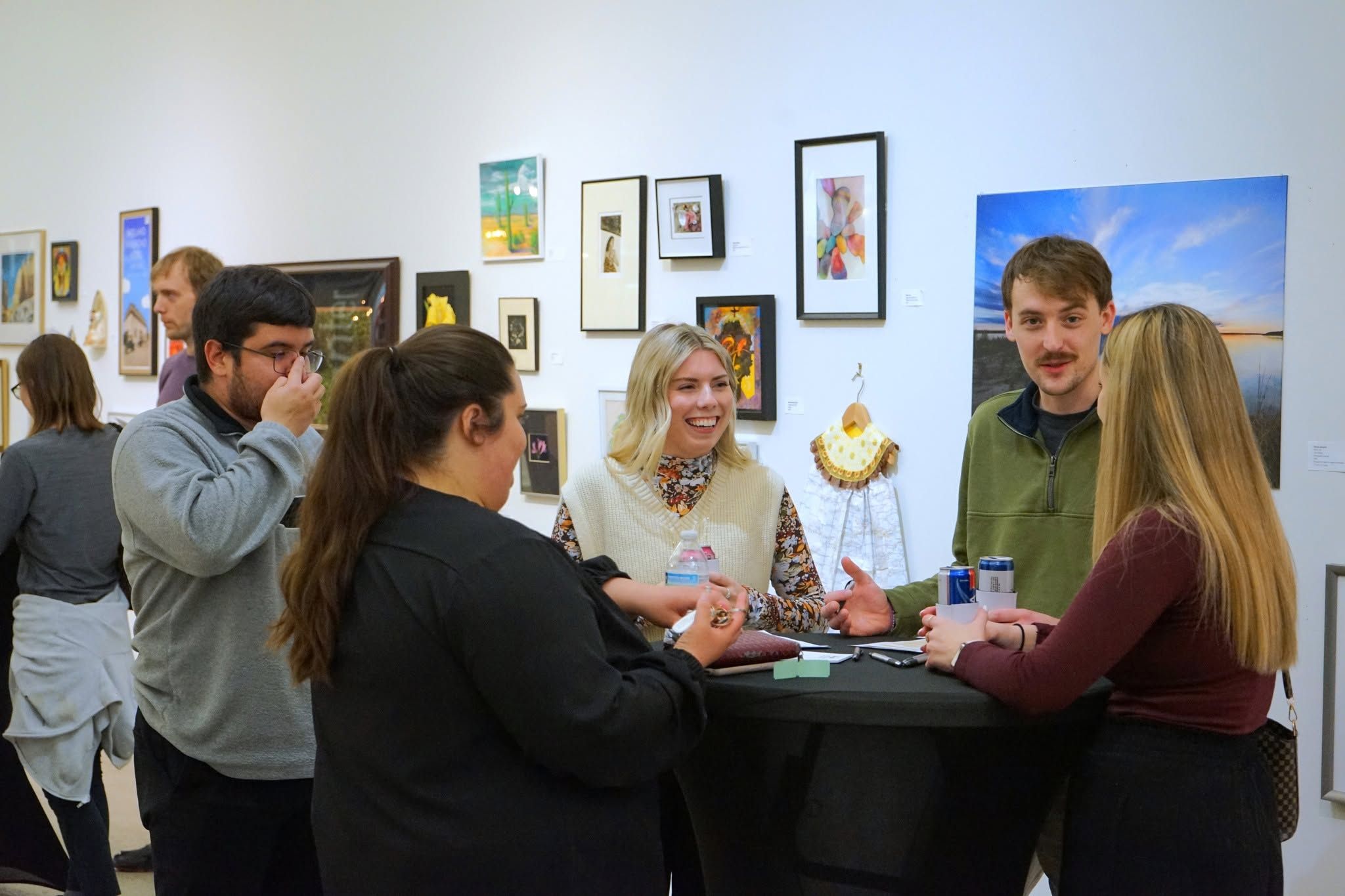 Salina's young professional community brings people together through exhibits, events, and opportunities to connect beyond the workday. (Image Credit: Salina Area Young Professionals)