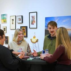 Salina's young professional community brings people together through exhibits, events, and opportunities to connect beyond the workday. (Image Credit: Salina Area Young Professionals)