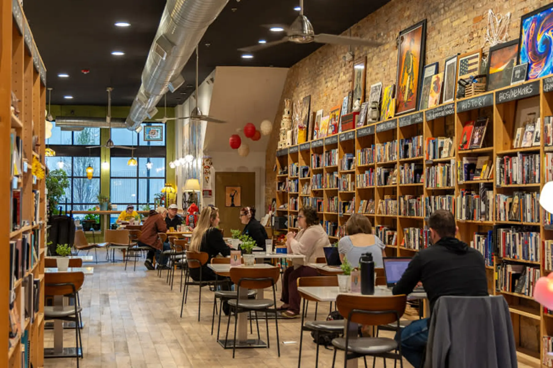 Explore local favorites like Ad Astra Books & Coffee House as you settle into life in Salina. (Image Credit: Discover Salina)