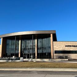 The public library and cultural center near downtown Jasper.
