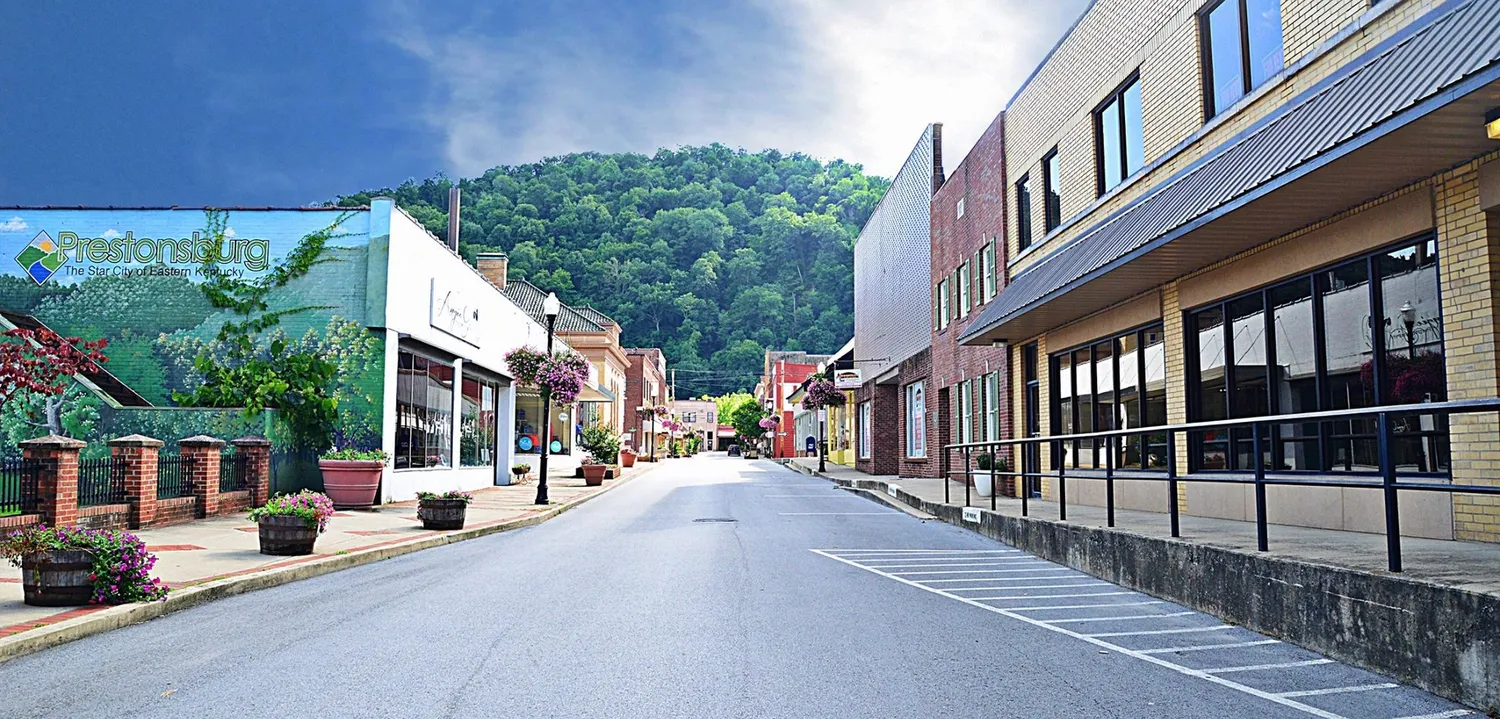 Downtown Prestonsburg, Kentucky