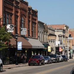 Downtown New Castle (Image Credit: Visit Indiana) 