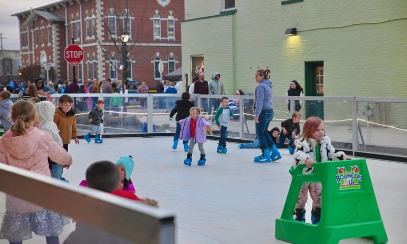 Locals Ice Skating