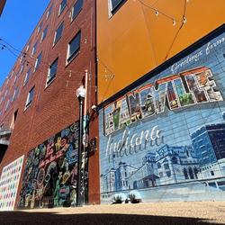 Snap a pic in Self.e Alley in Downtown Evansville